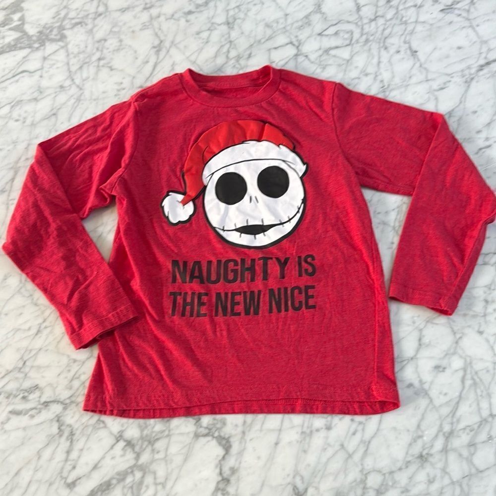 Naughty is the New Nice Jack Skellington Youth Medium
